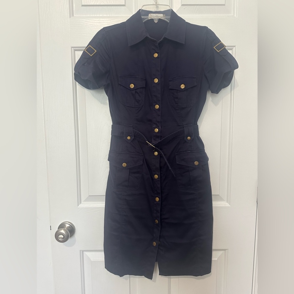 Calvin Klein safari dress